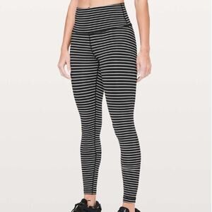 Lululemon Wunder Under High-Rise Leggings Luxtreme 28" Parallel Stripe